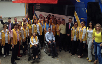 Clubes de Leones de Santander apoyan la salud de su región