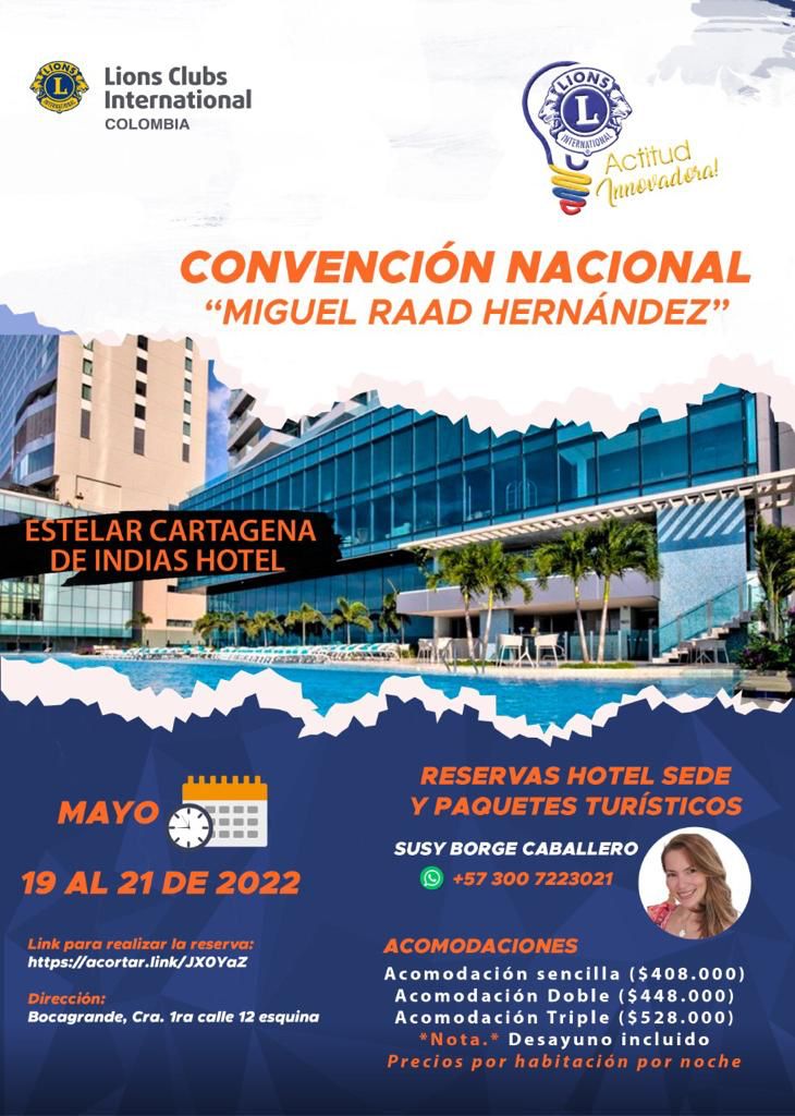 Convención Nacional de Clubes de Leones en Cartagena